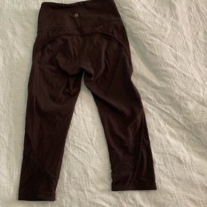 Deep purple lululemon leggings